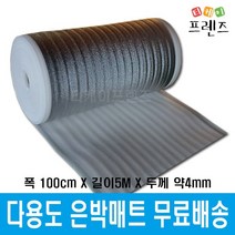 캠핑 장박 다용도 보온 은박단열재 은박 매트