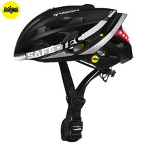 자전거헬멧 스키헬멧 킥보드헬멧 Oethikacom-Mips 스마트 헬멧 사이클링 Mtb 스포츠 도로 산악 안전 자전거, 02 Black_02 L(58-61cm)