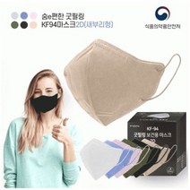 고급스러운 마스크 새부리형 KF94대형 컬러마스크 50매 국산, 회색, 100매