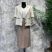 시슬리 앞트임 체크 스커트 SASK33031