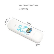 USB 라우터와이파이 라우터 4G LTE 고속 전송 와이드 커버리지 안정적인 신호 휴대용 USB SIM 카드 슬롯, 01 WiFi Router
