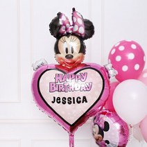 Anagram헬륨 레터링은박 미니마우스포에버 스티커포함[룸파티 당일배송 강남지역 이벤트], 10:00 - 11:00