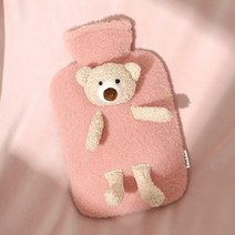 물핫팩 간절기 5001000mL 휴대용 겨울 온수 곰 손 따뜻한 따뜻한 재활용 주머니, 1000ml 녹색 토끼