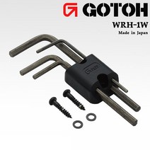 기타 악기 취미 전문가 그외 악세서리 고토 wrh-1w 블랙 렌치 홀더 w 4 알렌 육각 키