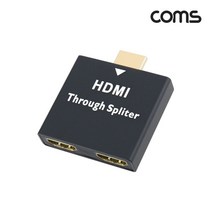 HDMI 무전원 분배기(1대2) 근거리 전용 일체형, 4개