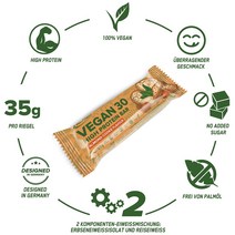 [정품] 아이언맥스 비건 30 프로틴 바 6개 -Almond Cookie