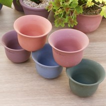 국산 컬러 수제토분 뜨레몽 예쁜 감성화분 고화도 심플 테라코타 단단한 세라믹 도자기다육화분, 세레니티, d.벨 팟 9호