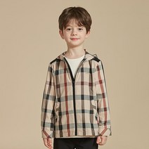 닥스리틀 닥스키즈 하우스체크 바람막이 DSS14JW10M_BG