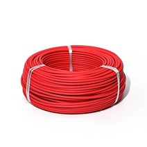 광전지 케이블 2.5mm 4mm 6mm 태양 광 와이어/PV 패널 연결 용 TUV 빨간색 검정색 XLPE 자켓, [01] Black, [03] AWG9-6mm2, [03] 8M