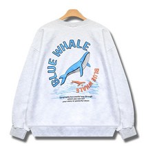 꼰스 이중지합포 고퀄리티 바다 오버핏 맨투맨