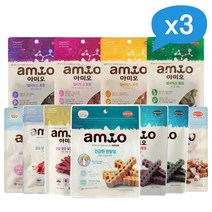 풀무원 아미오 소프트큐브/닭가슴살/덴탈껌/헬씨믹스, 04_칼슘 닭가슴살 50g x 3개