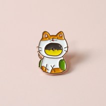 아가새 금속 핀뱃지-여우카이큐