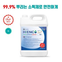 뿌리는 살균 소독제 집안 소독 제균 하이엔코 4L, 핫딜 베이직, 핫딜 본상품선택