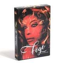 운동기구 거꾸리 마술 타로 카드 보드 게임 상상력 오라클 운세 데스크 전자 책 놀이, Fogo Lenormand