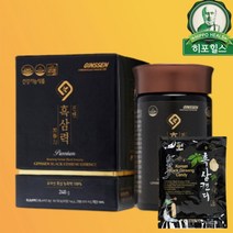 순수자연건강 대동고려삼 진쎈 흑삼력 240g 홍삼농축액, 240g (흑삼캔디증정)