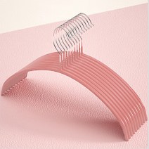 어깨뿔방지 논슬립 코팅 니트 상의 옷걸이 20P, 인디핑크 20P