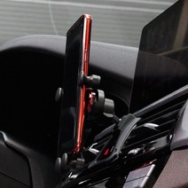 BMW 7시리즈 G11 G12 핸드폰 거치대 받침대 용품, 5시리즈 (F10) (블랙), 1개