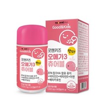 내츄럴플러스 굿앤키즈 오메가3 츄어블 1 000mgx90캡슐 하루3캡슐