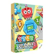 다즐에듀 엉망진창 로보샵 보드게임, 혼합색상