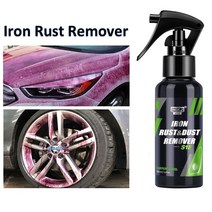 1+1 녹 제거 프라이머 50ml iron remover car detailing 낙진 제 스프레이 오염 키트 먼지 클리너 auto car care for 브레이크 림, 없음