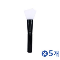윈지커머스_221102 [WINZI_몰] 팩마스크 페이스팩 얼굴팩도구 팩소품 크림팩, 말랑 실리콘 팩브러쉬 색상랜덤 x 5개 업소팩솔, JMOC_단일옵션