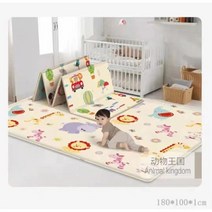 180x100cm 200x180 접이식 아기놀이패드 퍼즐매트교육 어린이 카펫 어린이집에서 어린이 카펫을 깔고 놀이기구를 움직입니다, animal transportation