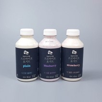 숲골 임실치즈마을 프로바이오 요거트 플레인 450ml 1개 [무항생제원유/맛누리직접제조], 450블루베리