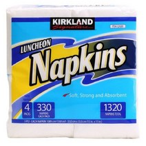 커클랜드 시그니춰 냅킨 33.0 x 33.0cm 1320매