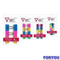 ForU283 판교 팬시슈파크립 소 박스 10개 문구용품 집게 사무용품 홀더 클립