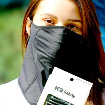 K2 얼굴 햇빛가리개 멀티스카프 넥워머 쿨넥워머 자외선차단 여름 스포츠 마스크 골프 남성 여성 패션 블랙 냉감 아이스 [사은품양말증정]