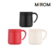 미롬 베이직 스텐머그 300ml, 레드
