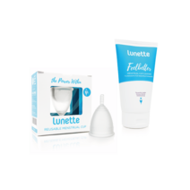 [루넷컵코리아] 모델2(large) 베이직키트(생리컵+세정제), 1개