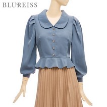 블루레이스 블루레이스 플랫카라페플럼블라우스_B2F1BL5121