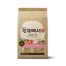 건강백서 견종별 기능별 건식사료 14종 4kg, 1세이하