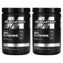 머슬텍 머슬테크 에센셜 플래티넘 Glutamine헬스 무맛 400g 2개