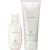 일본직발송 6. INES (이네스) 스컬프 미용 두피 케어 체험 키트 (스크럽 마사지 샴푸 마사지 트리트먼트), One Size, One Color