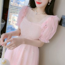 HQINT 여성 원피스 봄 가을 긴팔 반팔 롱원피스 니트원피스 캐주얼 정장원피스 하객원피스 하객룩 빅사이즈 여자 ZB-202063