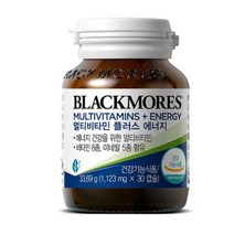 블랙모어스 13종 멀티비타민 플러스 에너지 30캡슐