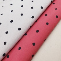 면100 바이오워싱 베이비도트2종, 크림 아이보리