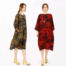 인견원피스 인견옷 빅사이즈 인견 항아리원피스