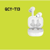 QCY-T13 블루투스 헤드폰 V5.1 가성비극강이어폰 무선 TWS 이어폰 터치 컨트롤 이어버드 4 마이크 ENC HD 통화 헤드셋 맞춤형 앱, T13 블랙(케이스 +크리닝펜 포함)
