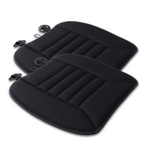 [포르쉐방석] 에디카 스너그 차량용 메모리폼방석(블랙), 2개