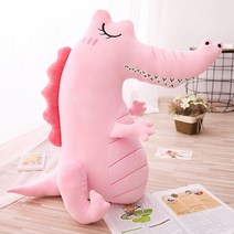 캐릭터 라지 쿠션 봉제인형 크리에이티브 악어 보풀 잠자리, T01-빅팬, C01-40cm