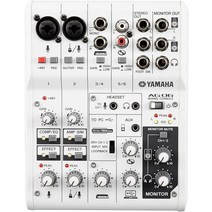 YAMAHA 야마하 AG03 DJ 믹서, AG06 Webcasting Mixer 6채널