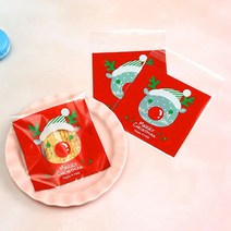 쿠키봉투 답례품 포장봉투 루돌프 20장 1세트 OPP봉투 크리스마스, XB-01020매1세트, XB-01020매1세트