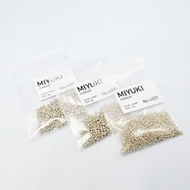 미유키 듀라코트 글라스 시드비즈 4201 3g 1.5mm 2mm 3mm비즈공예재료 DIY재료, 1.5mm(15/0)