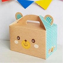 곰돌이박스 마카롱포장 캔들선물포장 4p 돌잔치이벤트