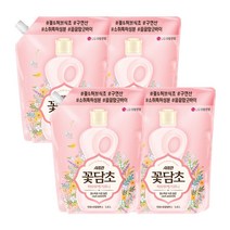 샤프란 꽃담초 부케가르니 연꽃 리필, 1.6L, 4개