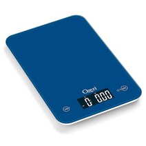 Ozeri Touch Professional 강화 유리 디지털 주방 저울 화이트 3772337411, Classic Blue, Classic Blue