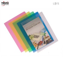 현풍/PP L홀더 A4 1팩10개입, 녹색